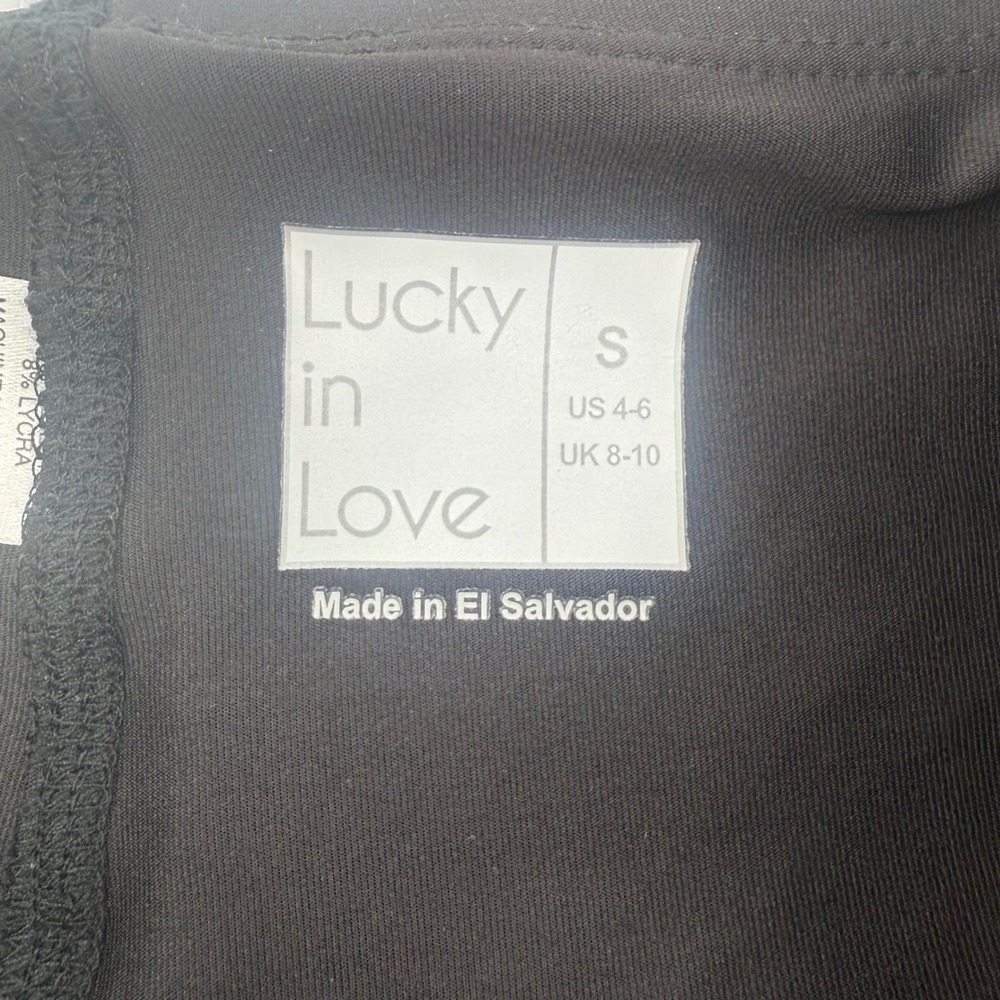 Lucky In Love Skort Black Pleated Tennis Golf Athletic Activewear Skirt S‎ - Picture 4 of 6
